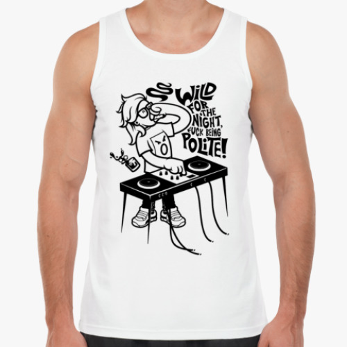 Майка с принтом  Skrillex