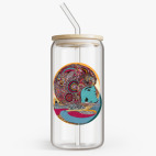 Банка с бамбуковой крышкой