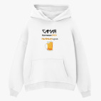 Толстовка худи оверсайз