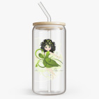 Банка с бамбуковой крышкой