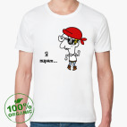 Мужская футболка органик