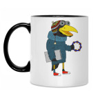 Кружка двухцветная