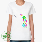 Женская футболка органик