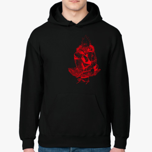 Толстовка худи с принтом Dorohedoro-дорохедоро