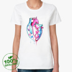 Женская футболка органик