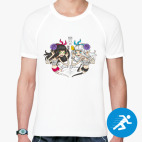 Мужская спортивная футболка