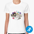 Женская спортивная футболка