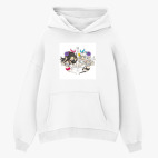 Толстовка худи оверсайз