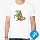 Мужская спортивная футболка