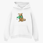 Толстовка худи оверсайз