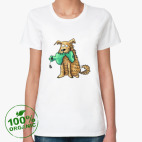 Женская футболка органик