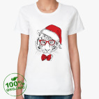 Женская футболка органик