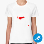 Женская спортивная футболка