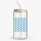 Банка с бамбуковой крышкой