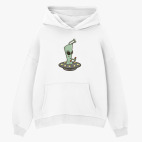 Толстовка худи оверсайз