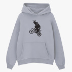 Толстовка худи оверсайз