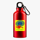 Металлическая бутылка 400 мл UV-DTF