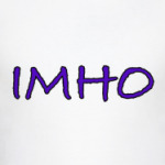 IMHO