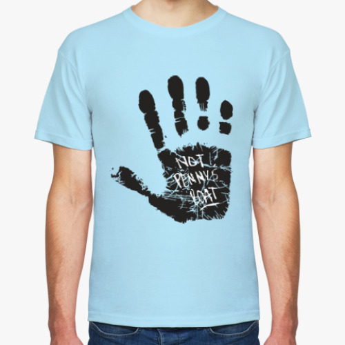 Футболка с принтом Это не лодка Пенни