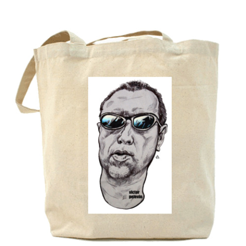 Сумка шоппер с принтом Victor Pelevi