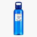 Прозрачная спортивная бутылка