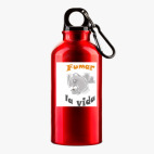 Металлическая бутылка 400 мл UV-DTF