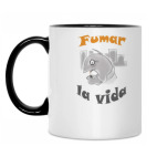 Кружка двухцветная