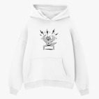 Толстовка худи оверсайз