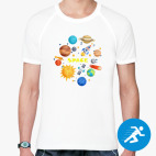 Мужская спортивная футболка