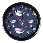 Подводный узор с китами