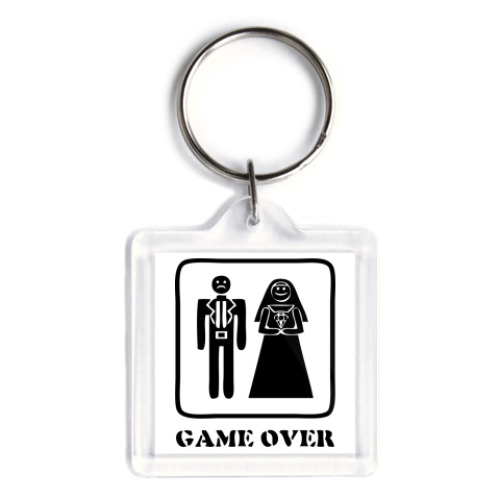 Брелок   Game Over