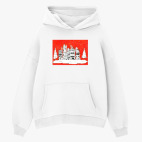 Толстовка худи оверсайз