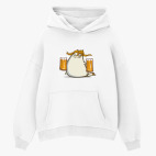 Толстовка худи оверсайз