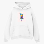 Толстовка худи оверсайз