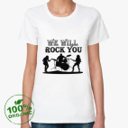 Женская футболка органик