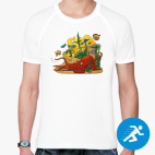 Мужская спортивная футболка