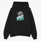 Толстовка худи оверсайз