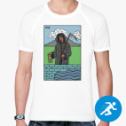 Мужская спортивная футболка