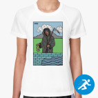 Женская спортивная футболка
