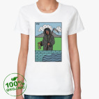 Женская футболка органик