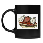 Кружка цветная UV-DTF