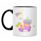 Кружка двухцветная