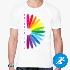 Мужская спортивная футболка