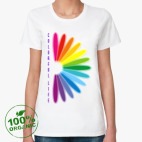 Женская футболка органик