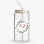 Банка с бамбуковой крышкой