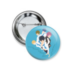 Значок 37 мм Free! Вольный стиль