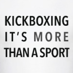 Kickboxing it's more than a sport