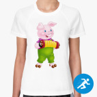 Женская спортивная футболка