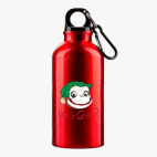 Металлическая бутылка 400 мл UV-DTF