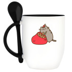 Кружка с ложкой